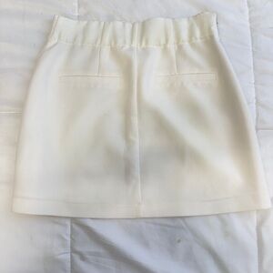 Abercrombie & Fitch Cream Mini Skirt